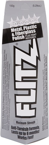 FLITZ Metal, Plastic & Fiberglass Polish plus Paint Restorer 5.29oz 03515-F