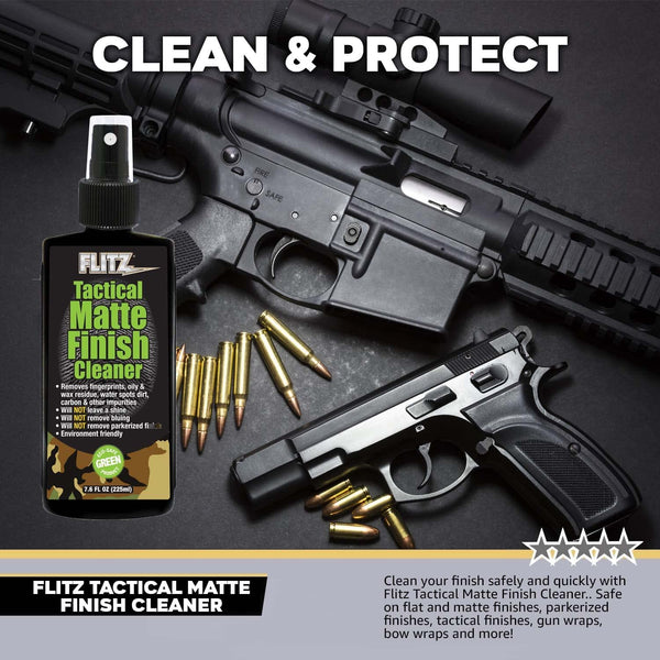 FLITZ Tactical Matte Finish Cleaner 7.6oz TM81585