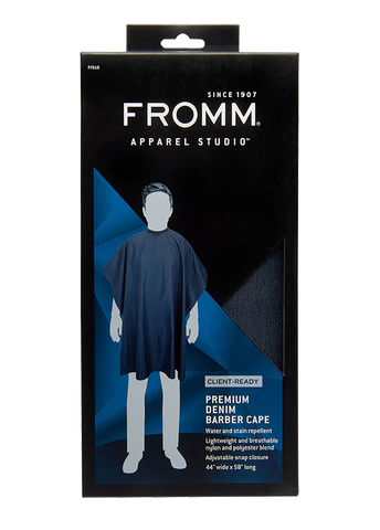 FROMM Premium Denim Barber Cape F7010