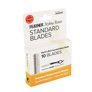 FEATHER Styling Razor Standard Blades 10ct 433025