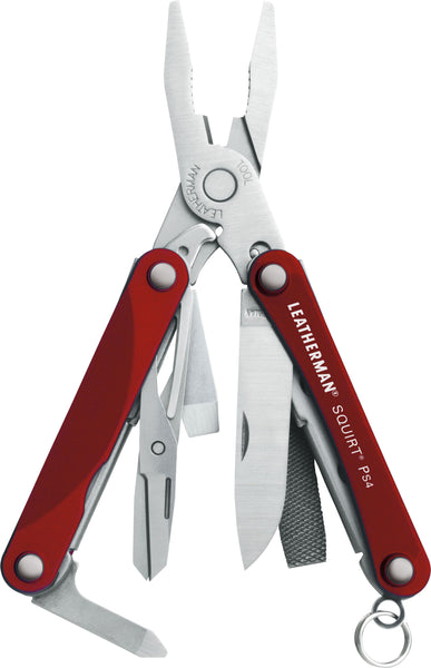 LEATHERMAN Squirt PS4 - Red 831189