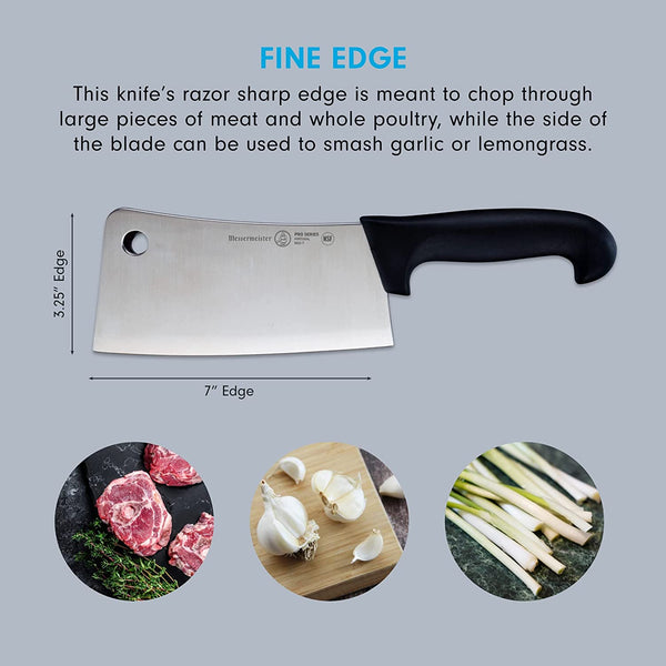 MESSERMEISTER Pro Series Meat Cleaver 7in 5022-7