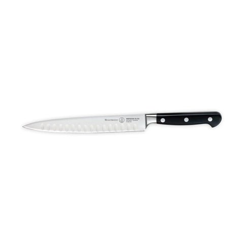 Mundial 4.25 inch Serrated Steak Knife, Black Zytel Handles