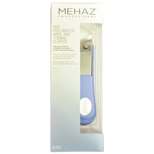 MEHAZ PROFESSIONAL 668 Pro Angled Wide Jaw Toenail Clipper 19804