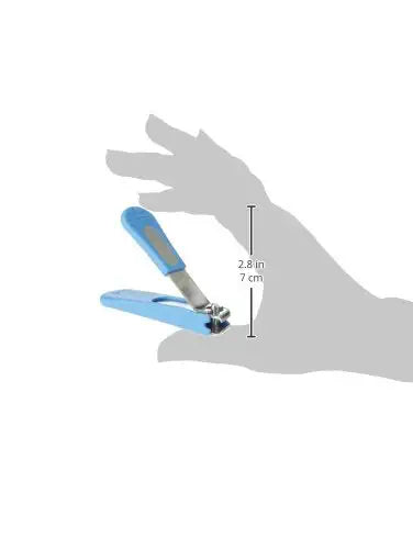 MEHAZ PROFESSIONAL 668 Pro Angled Wide Jaw Toenail Clipper 19804