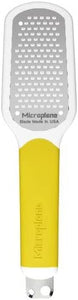 MICROPLANE Ultimate Citrus Tool 2.0 - Citrus Zester and Channel Knife - Yellow 34620