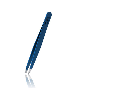 RUBIS SWITZERLAND Classic Slant Tweezers - Blue 18808