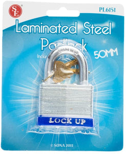 SE Steel Padlock 50mm PL6151