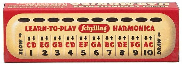 SCHYLLING Learn-To-Play Harmonica 121608