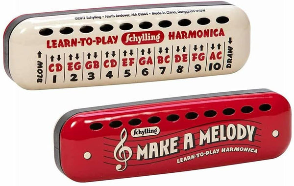 SCHYLLING Learn-To-Play Harmonica 121608
