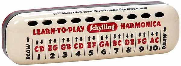 SCHYLLING Learn-To-Play Harmonica 121608