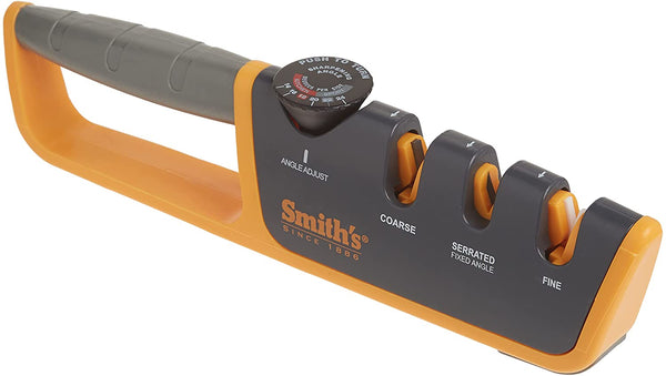SMITH'S Adjustable Angle Pull-Thru Knife Sharpener 50264