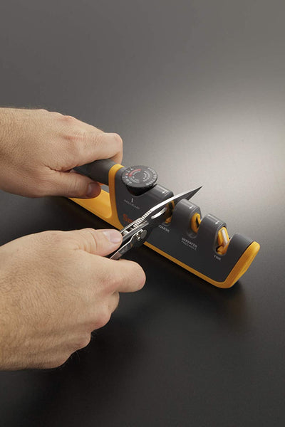 SMITH'S Adjustable Angle Pull-Thru Knife Sharpener 50264