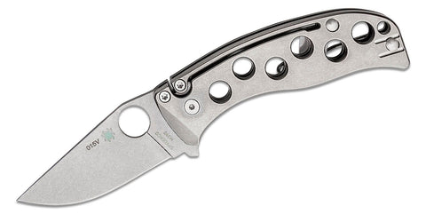 SPYDERCO PITS Slipjoint Folder - Titanium C192TIPM390