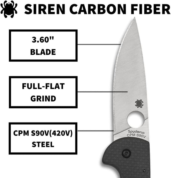 SPYDERCO Sprint Run Siren C247CFP