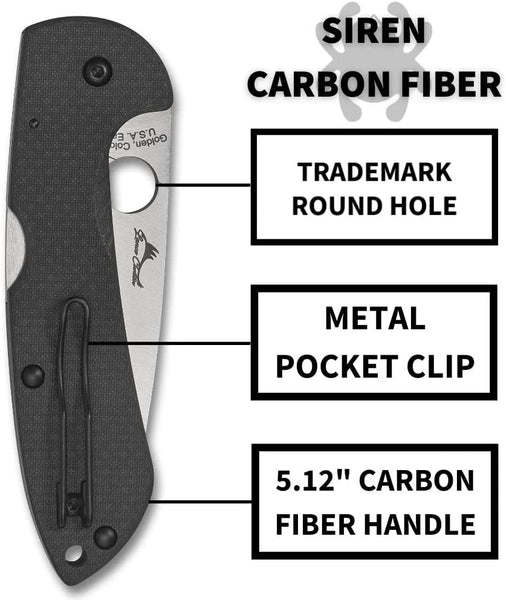 SPYDERCO Sprint Run Siren C247CFP