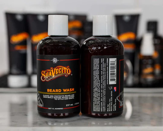 SUAVECITO Beard Wash 8oz P130NN