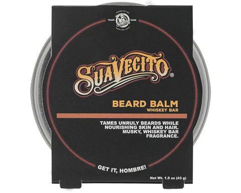 SUAVECITO Beard Balm 1.5oz - Whiskey Bar P294NN