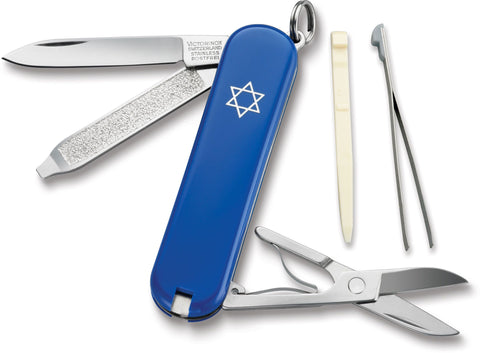VICTORINOX Swiss Army Classic SD Star of David - Blue 0.6223.02R1-X1