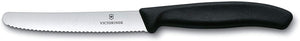 VICTORINOX Serrated Paring Knife 4in - Black 6.7833