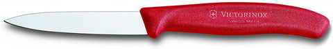 VICTORINOX Swiss Classic Paring Knife w Straight Edge 3.25in - Red 6.7601