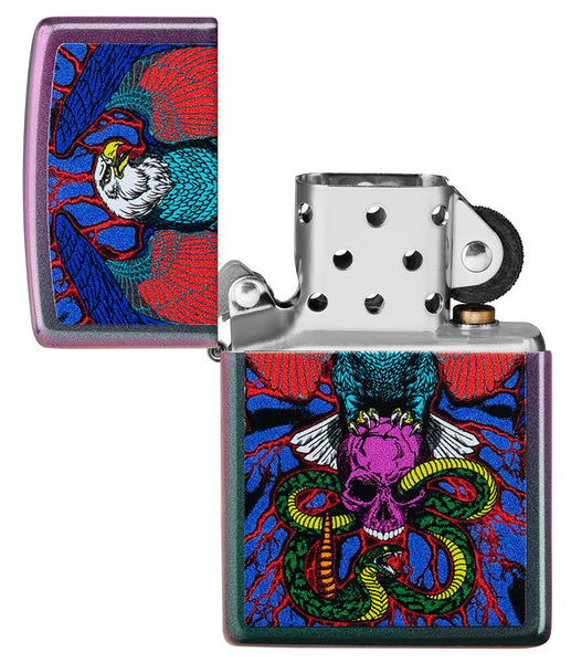 ZIPPO Eagle, Snake, Skull Design 49600000003