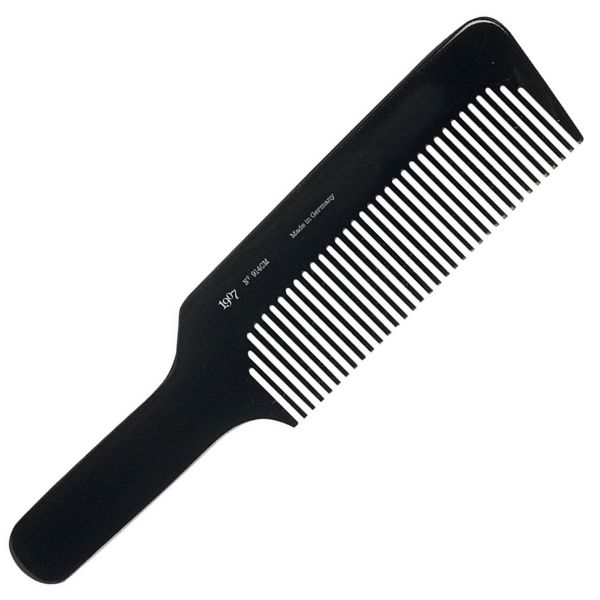 FROMM 1907 ClipperMate Hard Rubber Flat-Top Comb - 8.75in 914CM